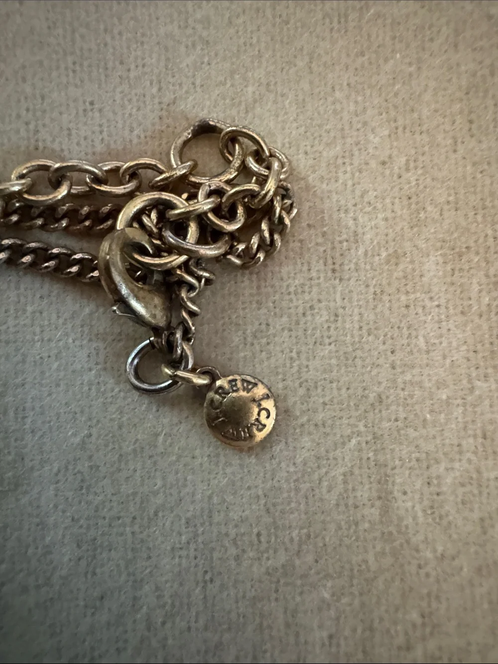 J.Crew Crystal Floral Mandala Necklace